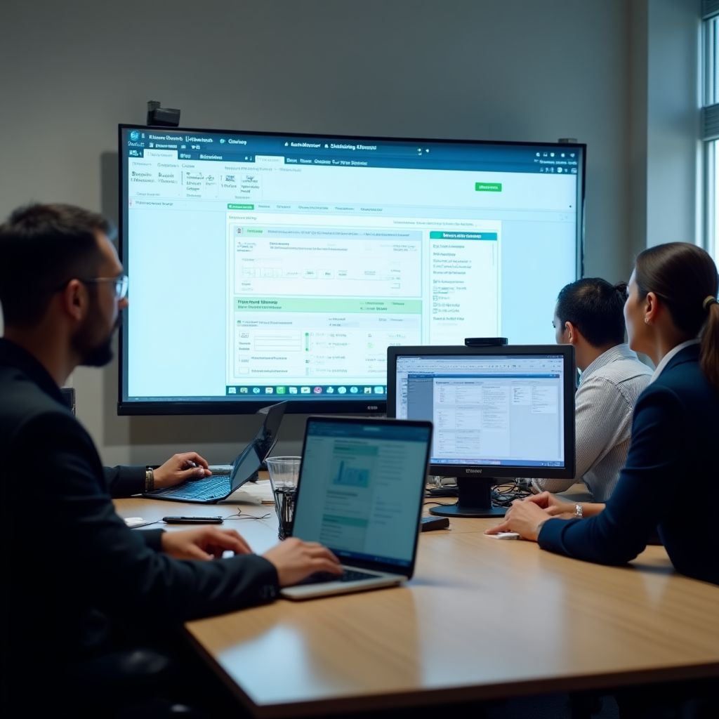 Customer success team training session