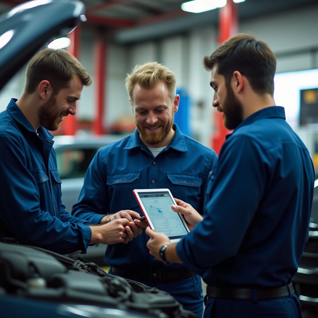 Toronto Auto Care technicians at work