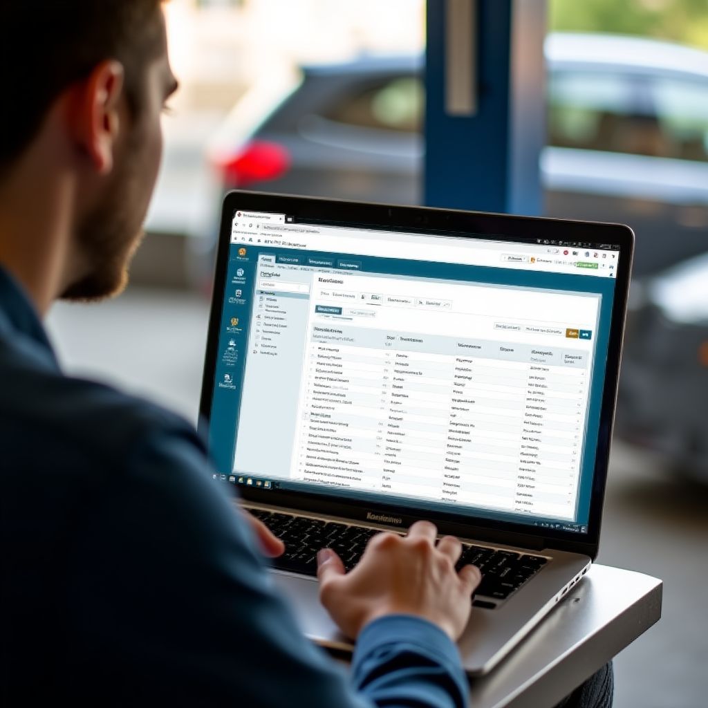 Customer portal interface