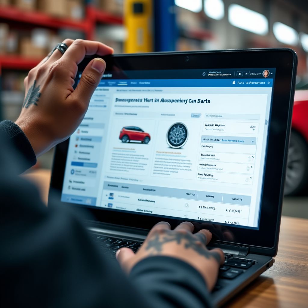 Parts inventory management system