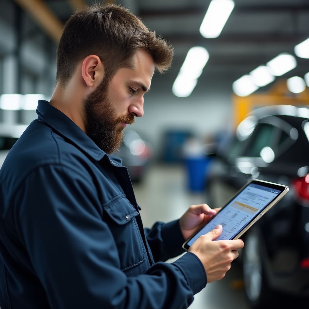 Technician mobile application