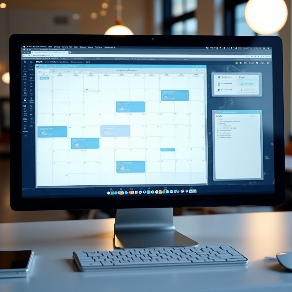 Online booking system interface